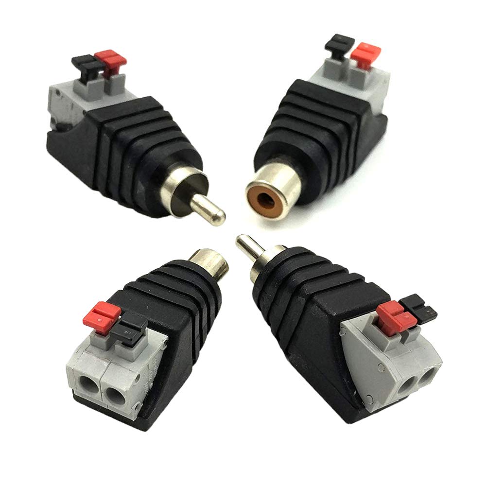 Adattatore Sdoppiatore Jack Audio Da 3.5 Mm Maschio - 2 X Cinch Femmina Rca Ab Av 106 P 12549 - Foto 2