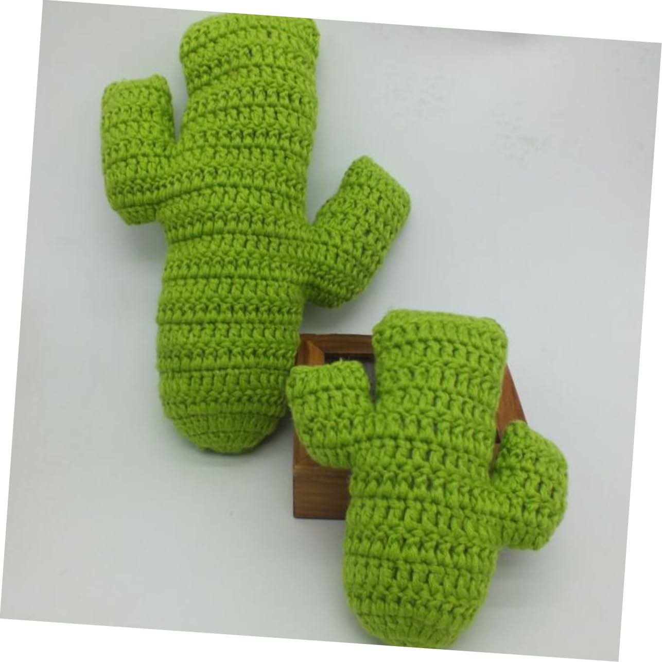 Zerodeko 3stücke Kreatives Handgewebtes Kaktus Kissen Für Junge Mädchen Pflanzen Design Huggable Kissen Für Sofas Und Betten Als Für Mädchen