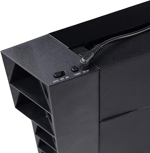 Miniatura 6 de Linkhood Ventilador de refrigeración para PS4 enfriador externo USB 5 ventilador Turbo Control de temperatura Ventiladores de refrigeración para