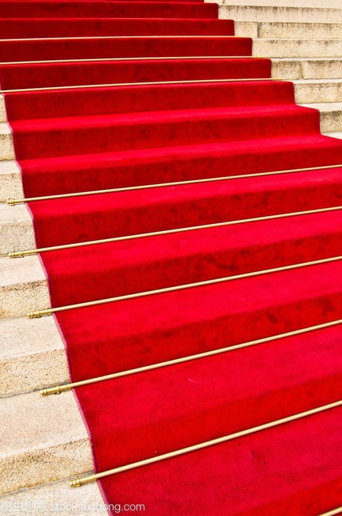 Stairway Rug Gold Runner Bars w/Spherical Finial - Stair Carpet Rods, Holder Bracket Hardware Included to Secure Carpet Runners(Brass-10pc,110cm/43in/3.6ft)