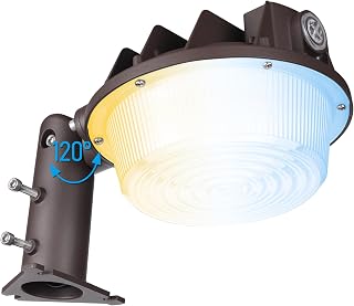 TORCHSTAR 3CCT LED Barn Light Adjustable, Dusk to Dawn Area Lights with Photocell, Update 40W/60W/80W Selectable, 120-277V Outdoor Security Flood Lighting for Garage, Street, ETL, IP65 Waterproof