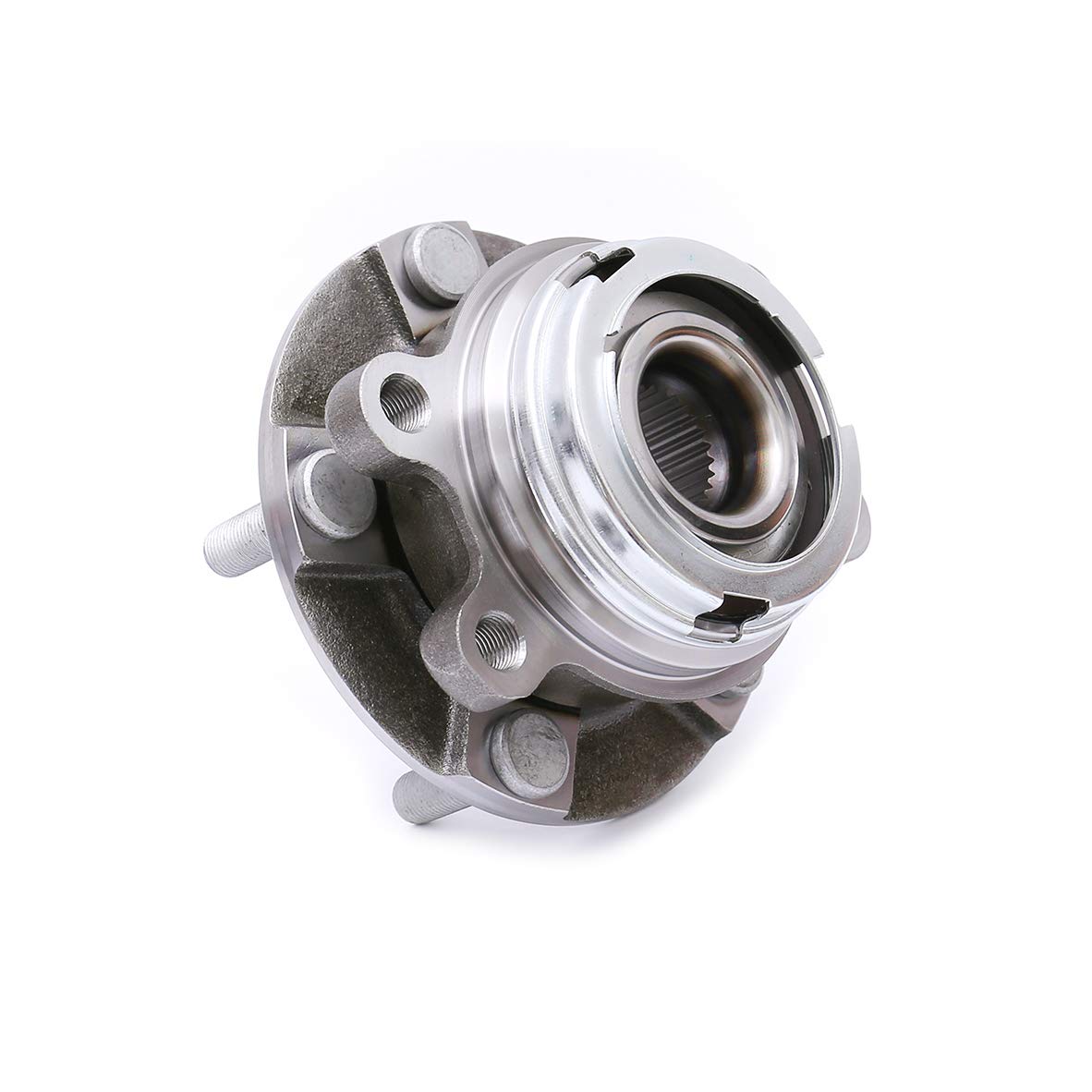 HICKS HA590125 Front Wheel Hub Bearing Assembly Compatible with 03-12 Infiniti FX35 (AWD only), 03-08 Infiniti FX45 (AWD only), 14-20 Infiniti Q50 (AWD only)