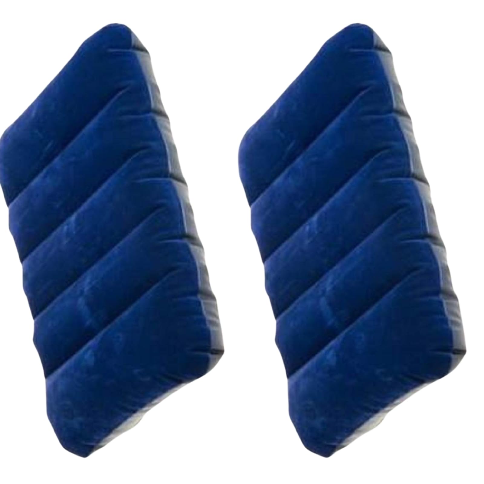 Inflatable Air Pillow Cushion for Sleeping & Travel – Soft Comfortable Camping, Backpacking, Tourist Pillow, Lightweight & Portable, Travel Neck Support Pillow – Pack of 1, Blue