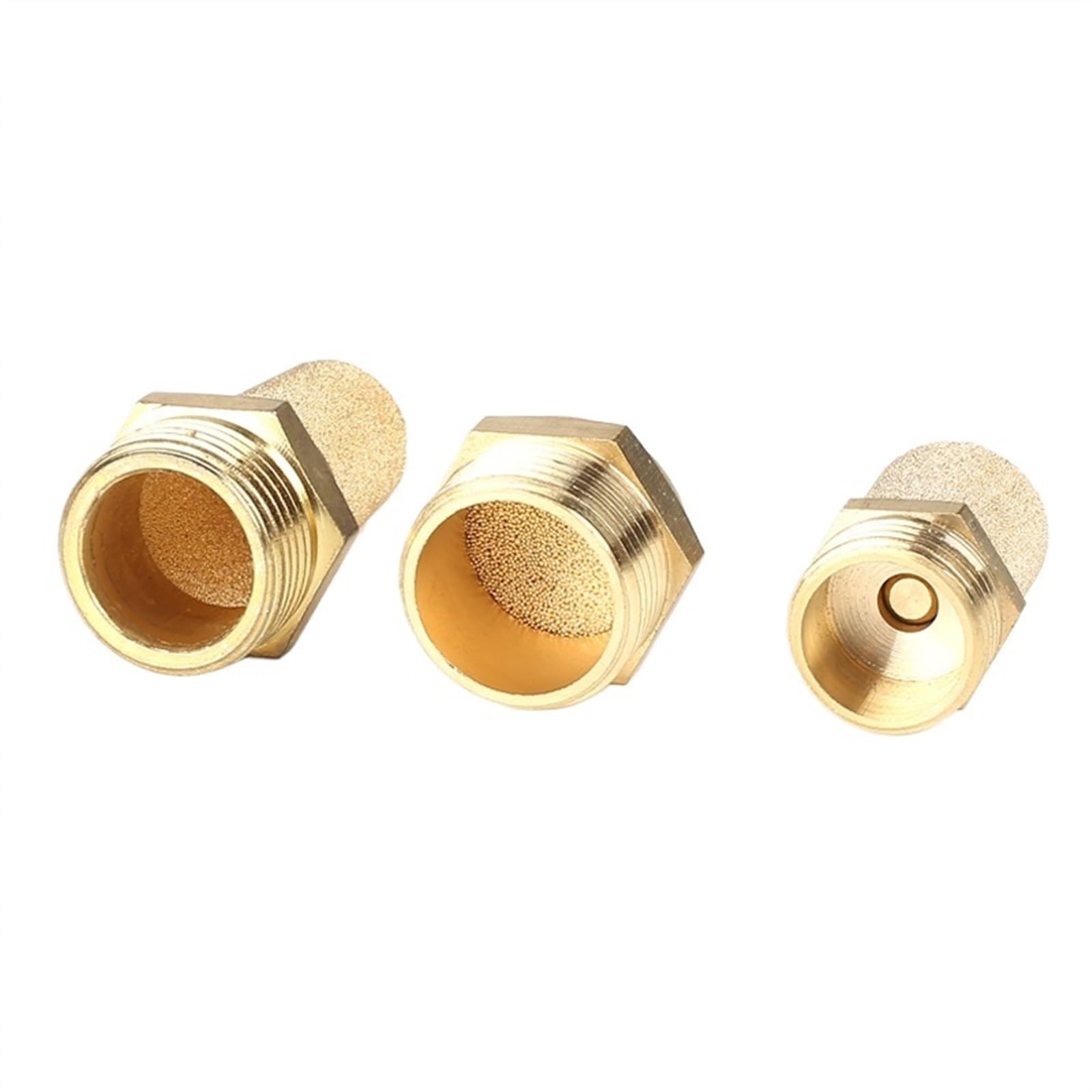 Silenziatori Pneumatici, marmitte, silenziatori Connettore silenziatore di Scarico Assorbimento Rumore compressore Aria(Short03)