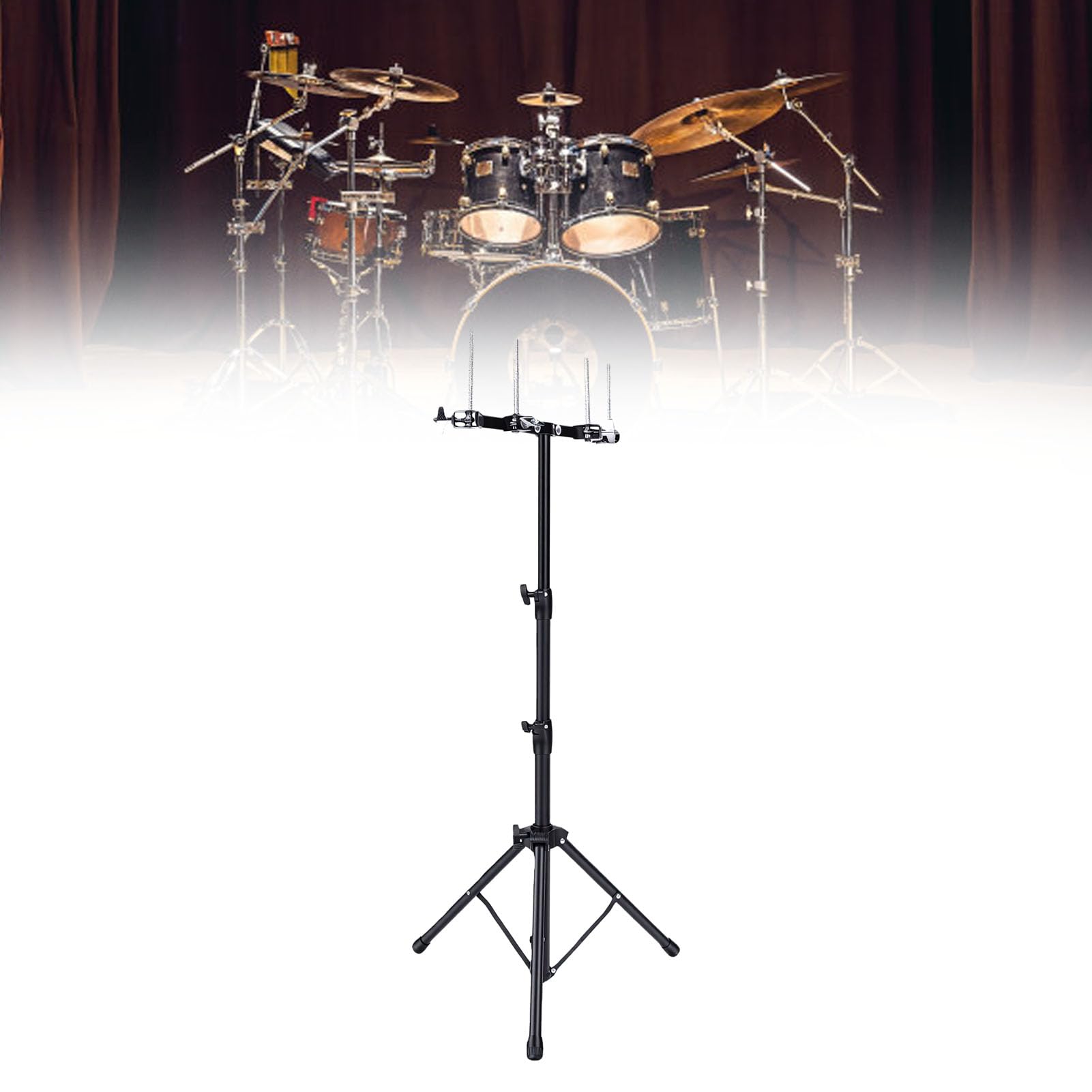 CHICIRIS Soporte de Campana de Doble Refuerzo, Altura Ajustable