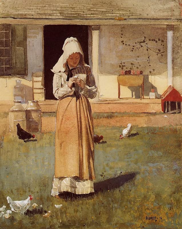 Pintura lienzo Winslow Homer para decorar paredes vacías de oficina 60x90cm
