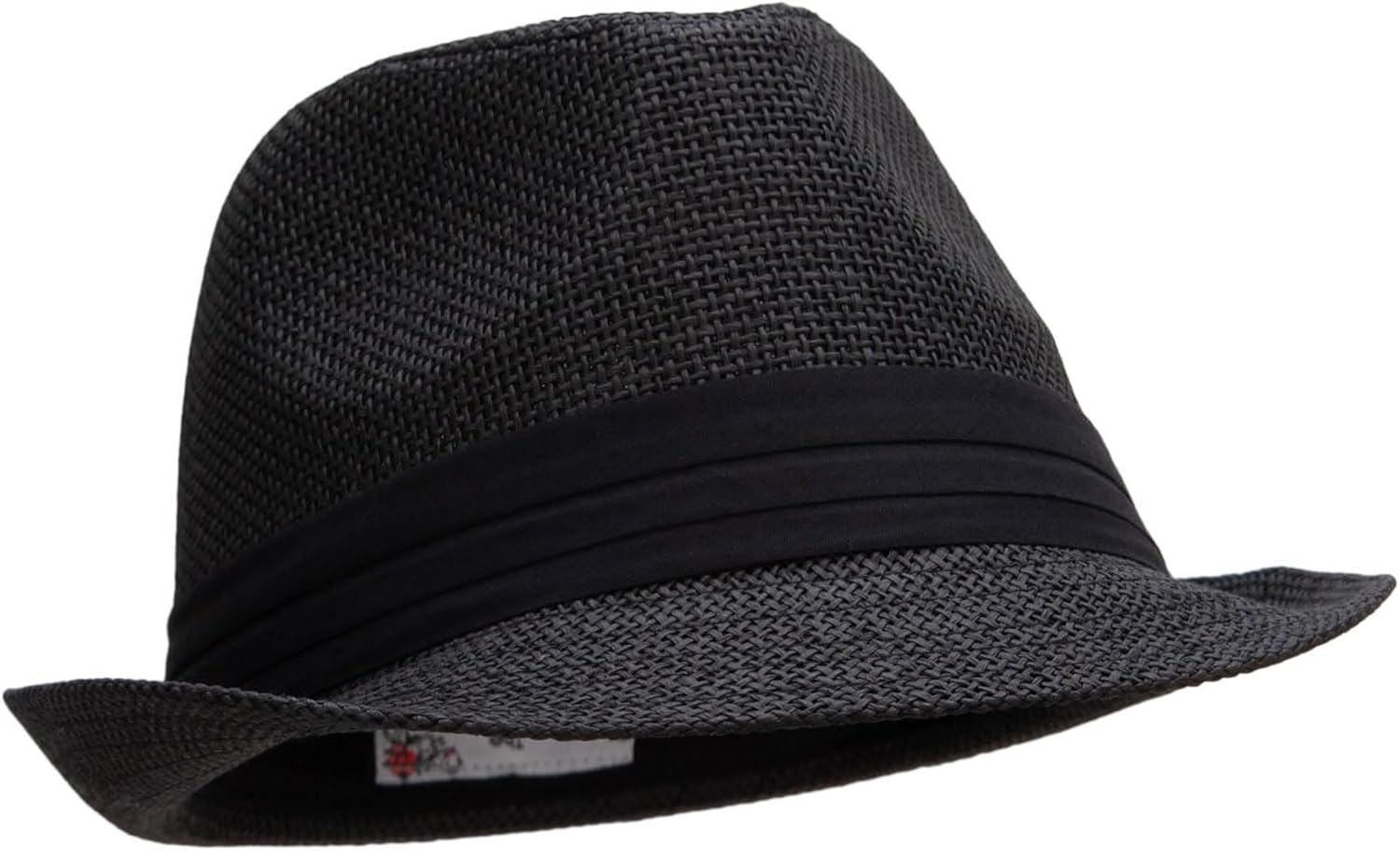 e4Hats.com Big Size Paper Straw Fedora with Triple Pleated Band