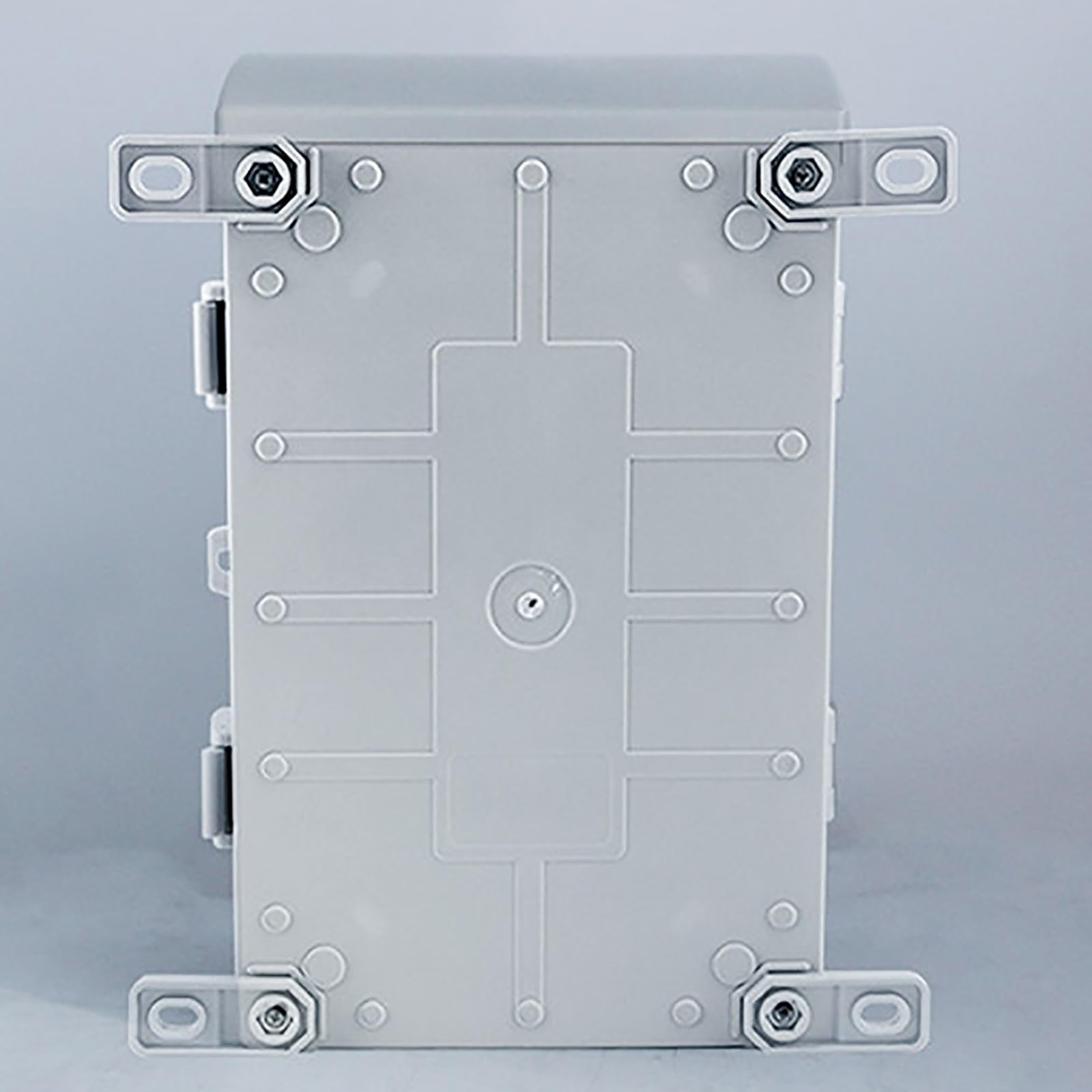 Armario Electrico de ABS, Caja Estanca Exterior Electrica, Cuadro Electrico Superficie IP66, Diseño con Visera Protectora contra la Lluvia(50x40x20 cm/20x16x8 in)