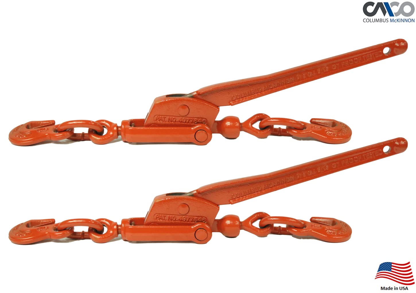 Mytee Products (2 Pack Columbus McKinnon E-Z Pro Recoilless Lever Style Snap Binders 5/16