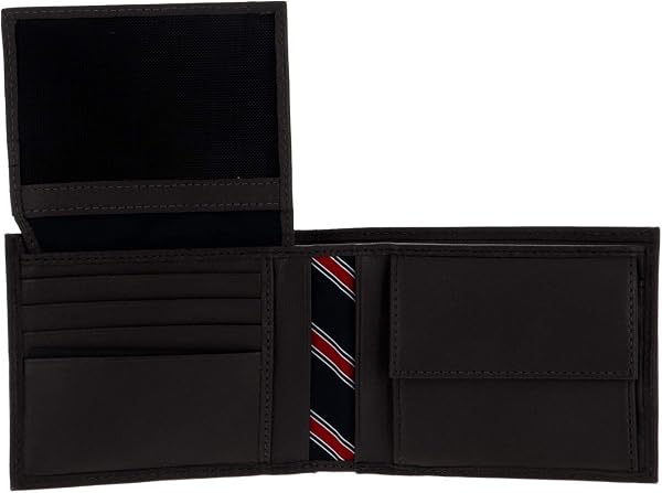 Tommy Hilfiger Uomo Portafoglio Eton con Scomparto Monete - 5