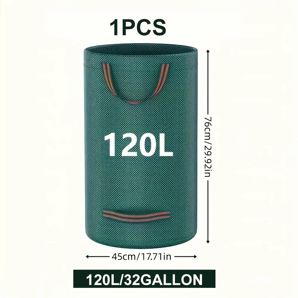 Bolsas para residuos de jardín, reutilizables para recolección plantas y hojas Bolsa para hojas