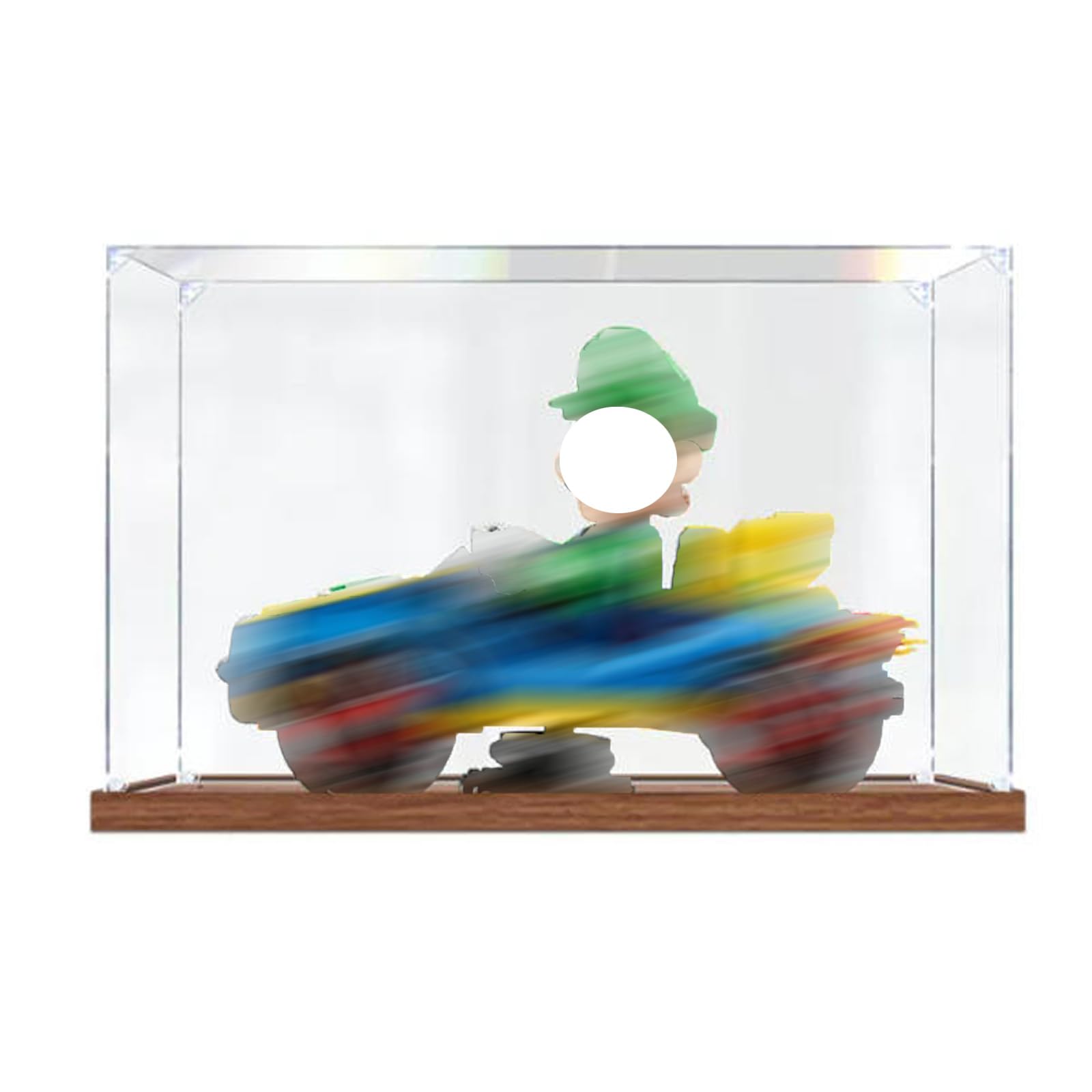 Clear Acrylic Display Case for Lego 72050 Go-Kart (2mm)