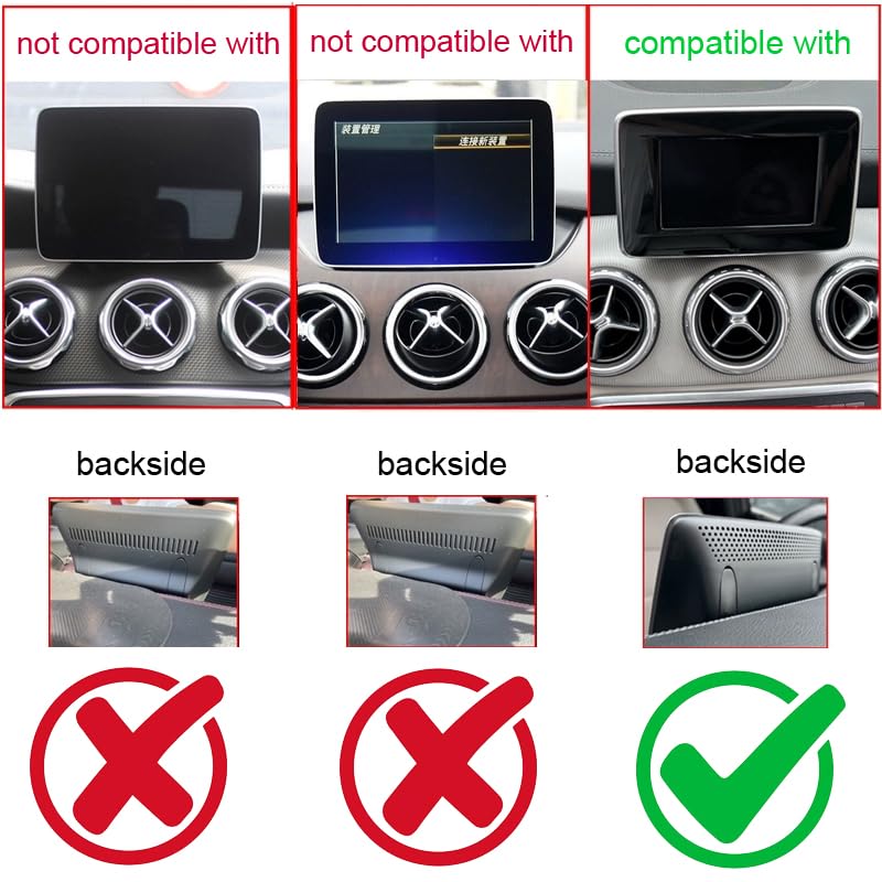 Handyhalterung fürs Auto, kompatibel mit 2012-2018 Mercedes A-Klasse W176 B W246 Handyhalterung (für 2012-2018 Klasse A W176/2011-2016 B W246)