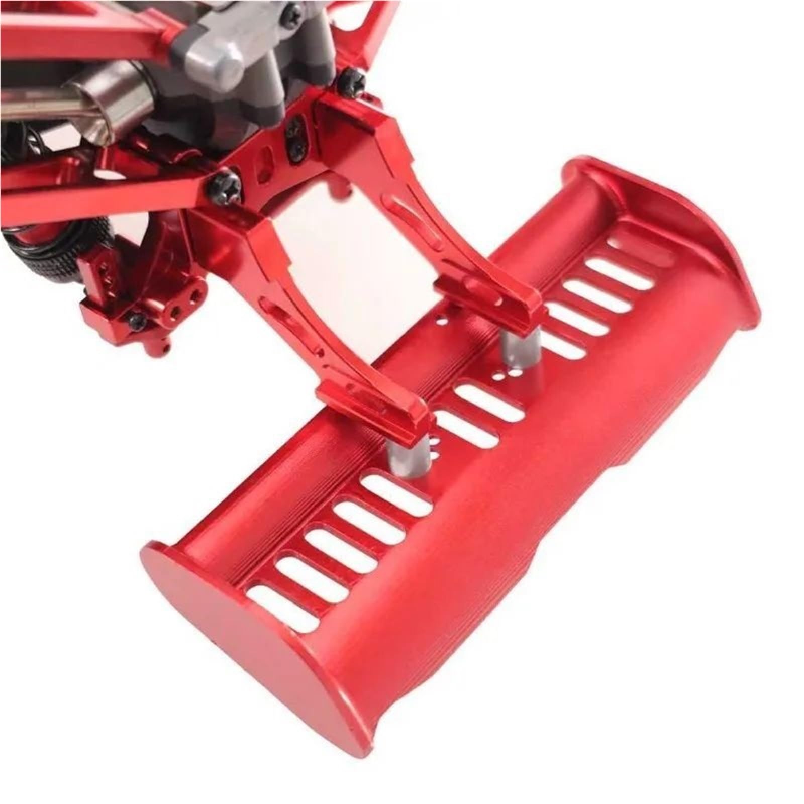Alerón Trasero Aluminio para MJX para Hyper GO 16207/16208/ 1/16 | Mejora tu RC car con alerón trasero aluminio, reduce el peso, mejora la estabilidad a alta velocidad Piezas para RC