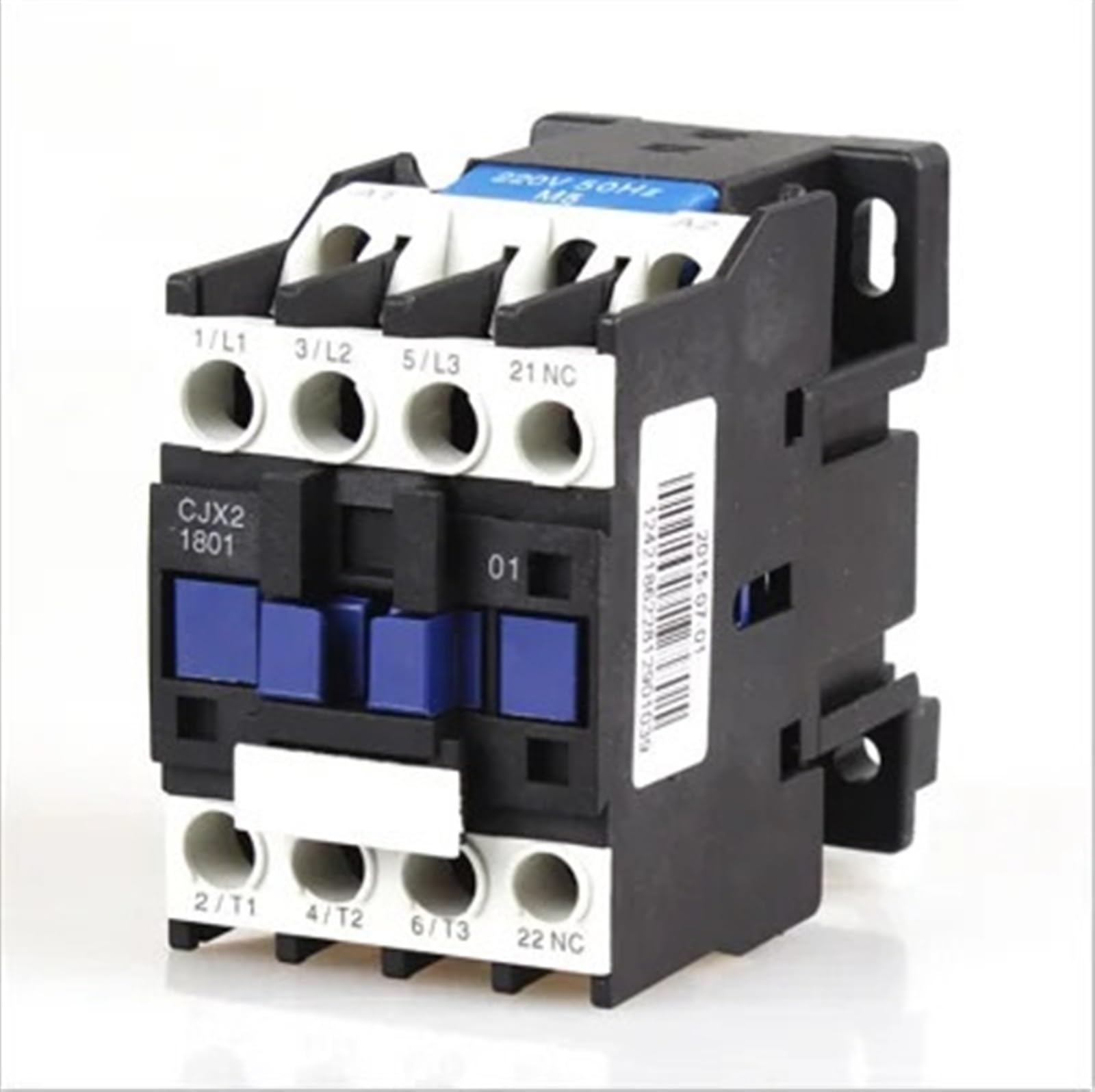 RCGKNNMUZ 1Pcs CJX2-1810 CJX2-1801 LC1Series 18A Contactor Magnetic Contactors AC380V 220V(CJX2-1801,380V)