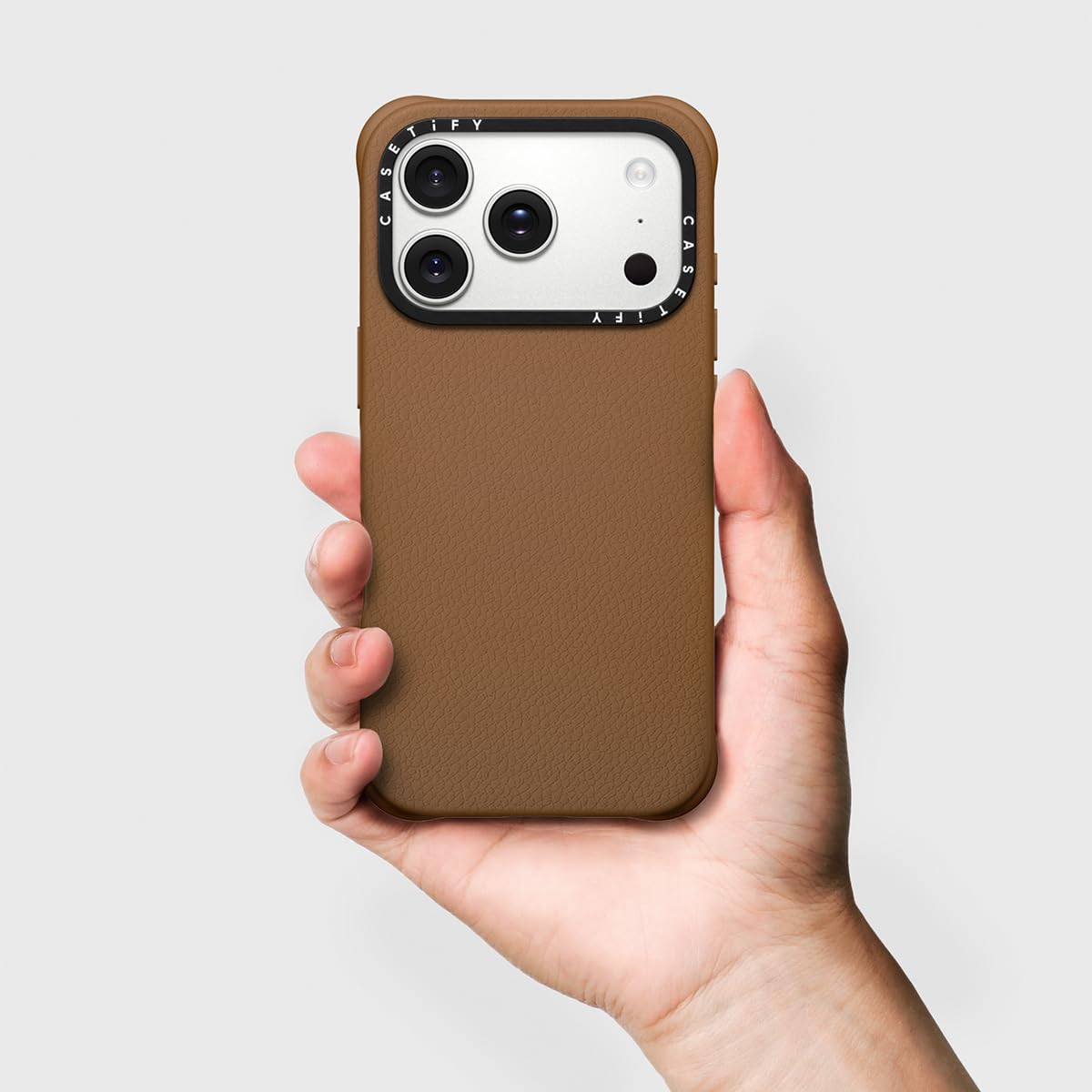 CASETiFY BioVeg iPhone 17 Pro Case [Leather/MagSafe Compatible