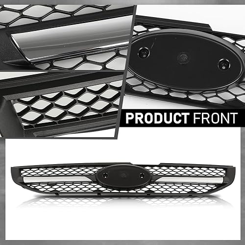 Miniatura 6 de G-PLUS Conjunto de rejilla de parachoques delantero compatible con Kia Sportage 2008 2009 2010