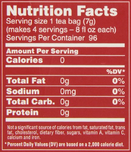 Luzianne Iced Tea, Family Quart Tea Bags, 24-Count Boxes (Pack Of 12) #TOP5