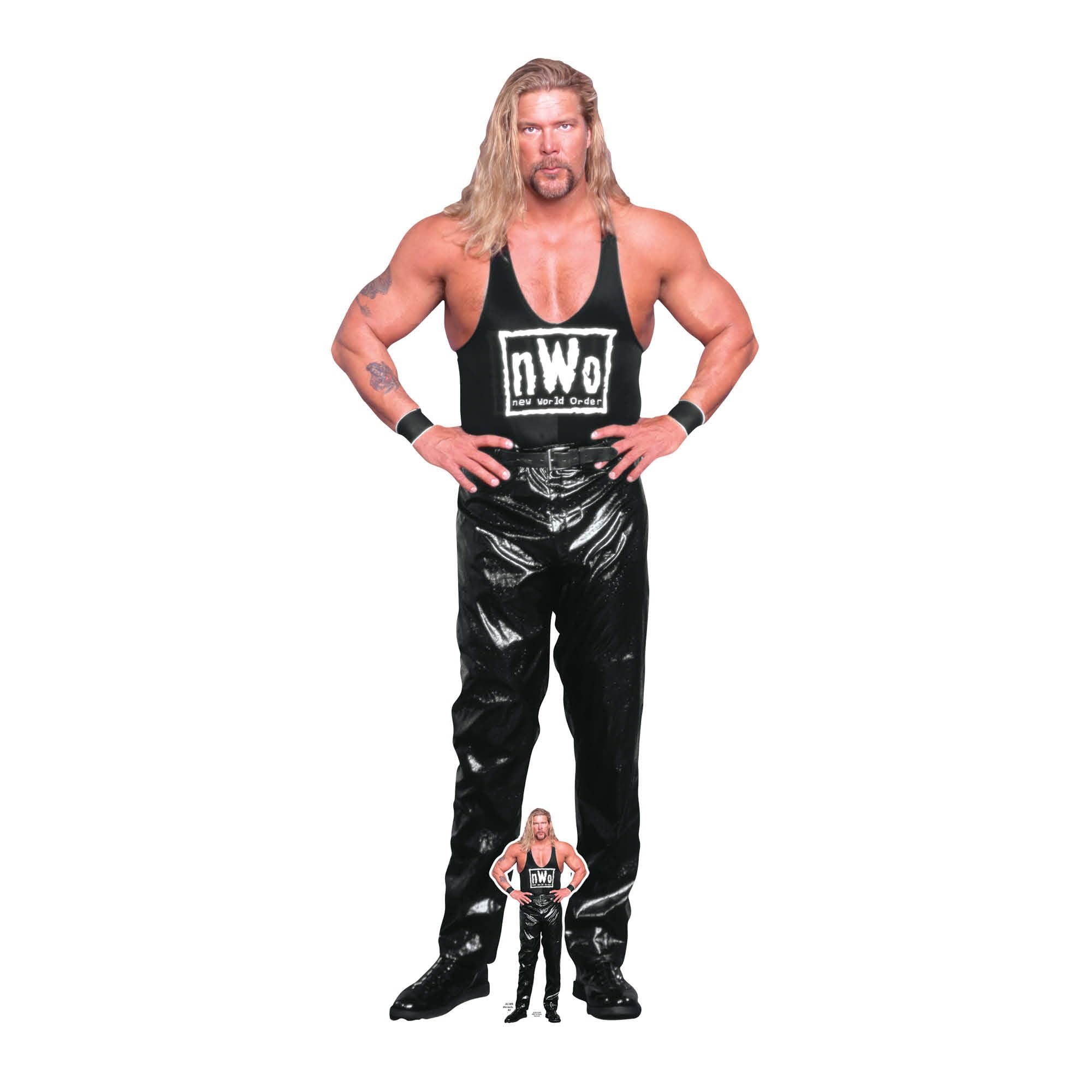 Star Cutouts Kevin Nash Nwo Wwe Sc4413 Wwe Kevin Nash Nwo Lifesize Cardboard Cutout – Iconic Wcw Legend Display, Wrestling Party Decoration & Collector Gift