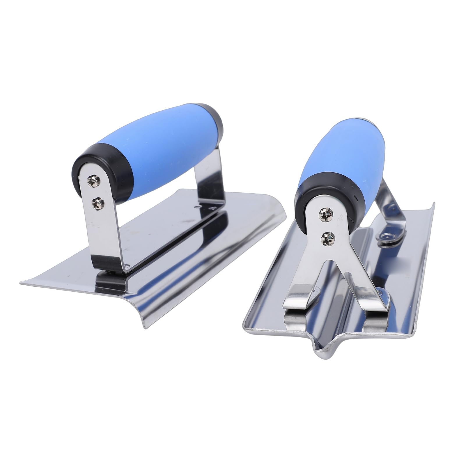 Generic Set di Molatrici per Cemento con Finitura Piatta Utensile Manuale Professionale in Alluminio/acciaio per Muratori 10 Pezzi per Muratori