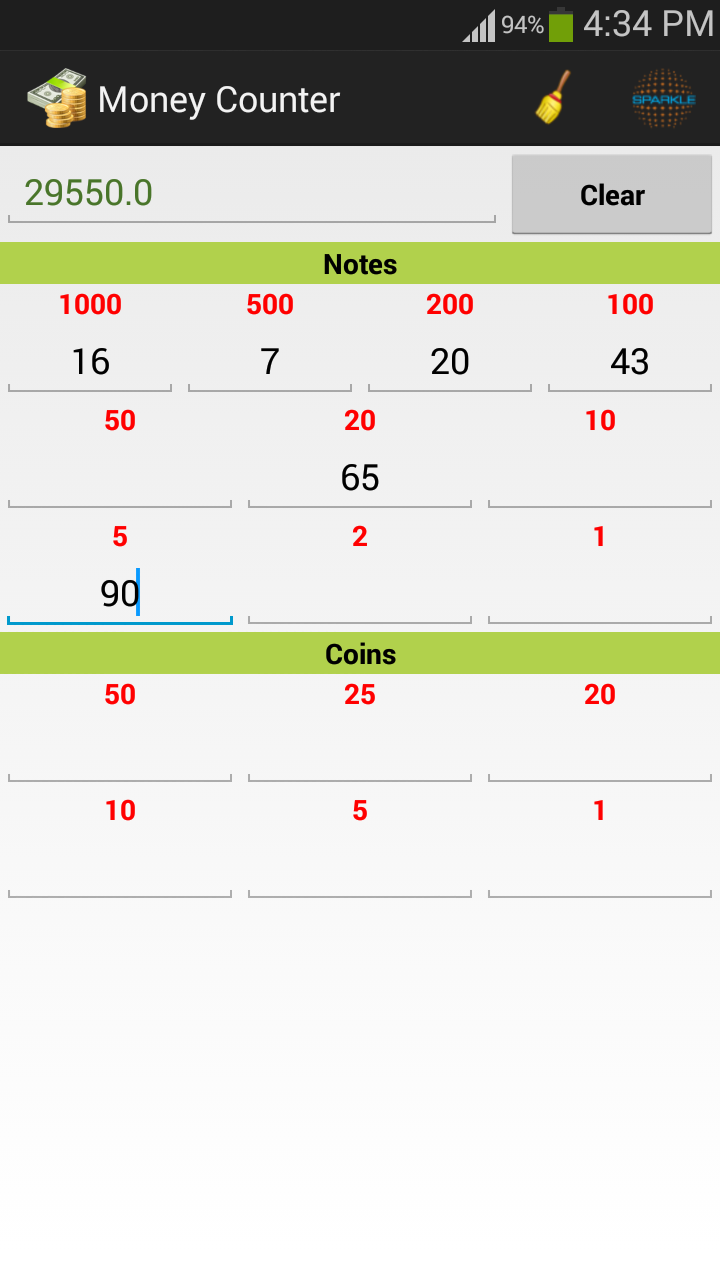 Money Counter App on Amazon Appstore