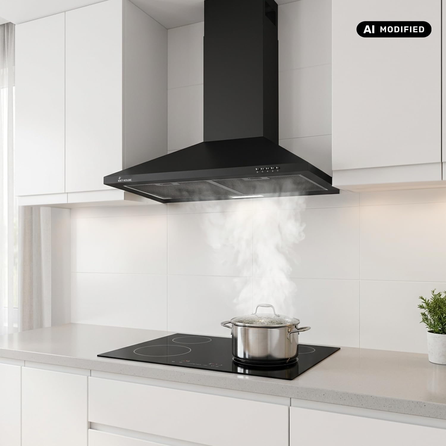 KKT KOLBE Okap kuchenny okap kuchenny PLUS350S 60 cm czarny