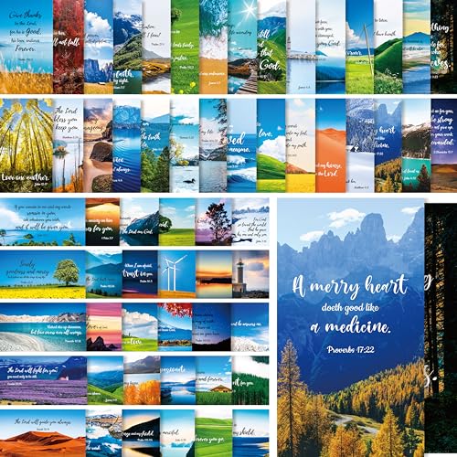 Gethelud 200 PCS Bible Verse Cards, 60 Delicate...