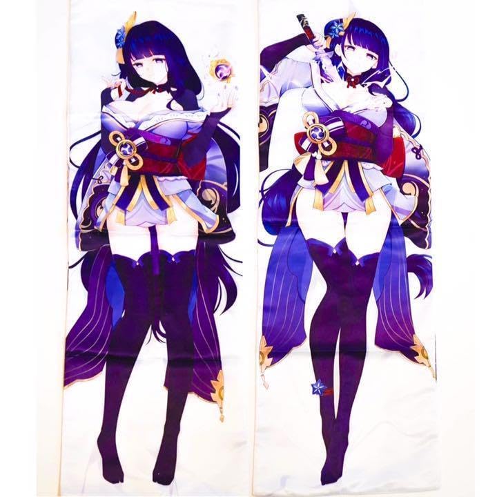 Amazon｜抱き枕カバー ケース 雷電将軍 100*35 鍾離 蛍 ガイア 国内 タ