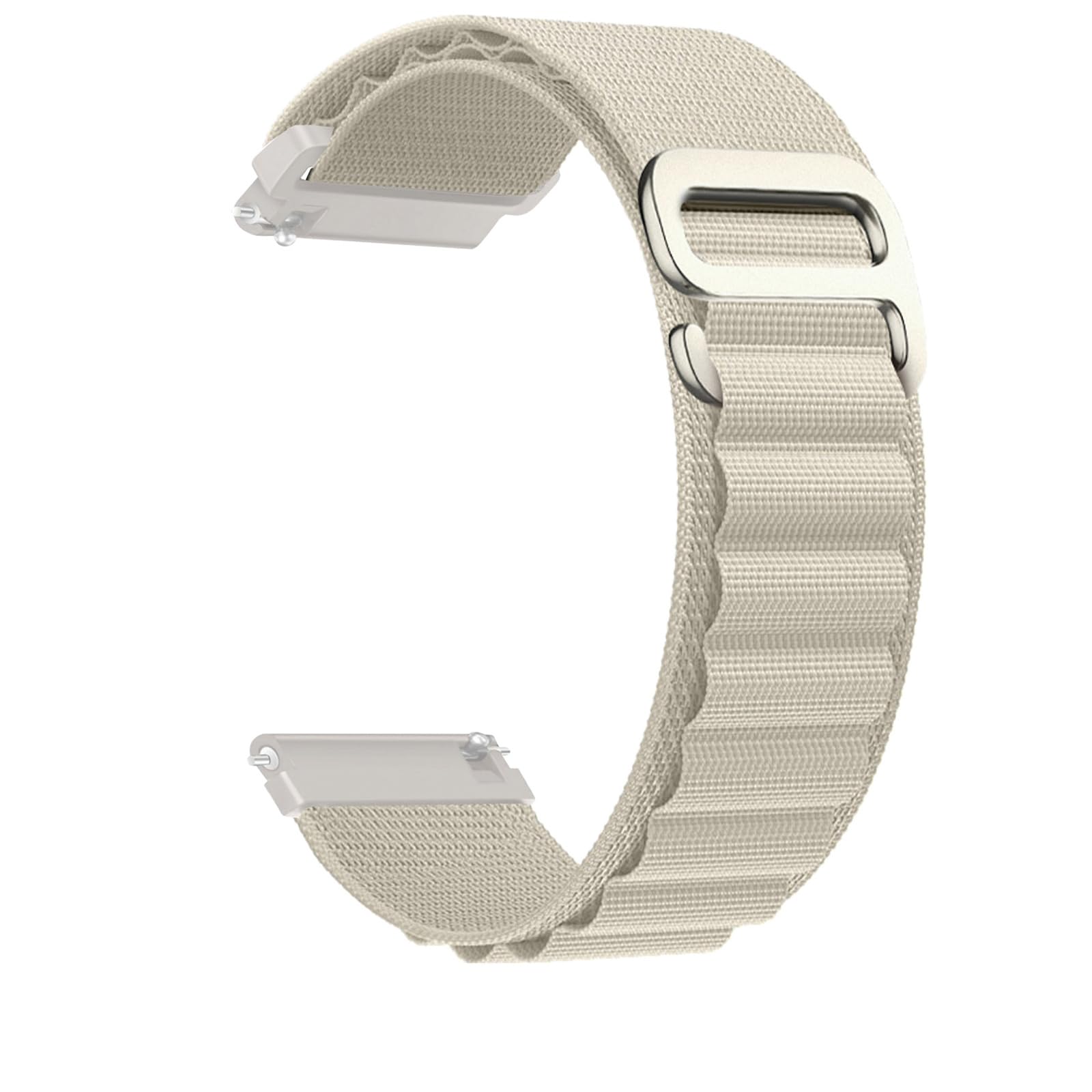 Nylon Band Compatible with Samsung Galaxy Watch 7/FE/6/5 Pro 4 3/Watch 4 6 Classic/Active/Gear S2 S3 Frontier Band, 20mm 22mm Sport Loop Strap for