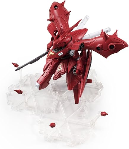 Miniatura 11 de Bandai Tamashii Nations Nxedge Style Nightingale Figura de acción "Contraataque de Gundam Char"