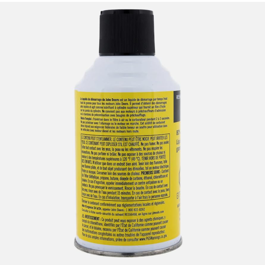 KYHHL RE556468 Starting Fluid?Replacement for John Deere OEM