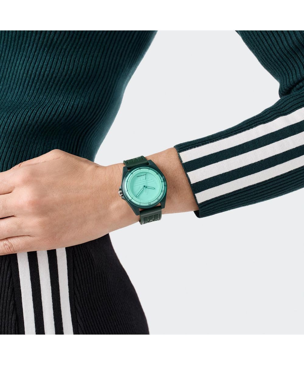 adidas Originals Reloj Analógico para Unisex Adulto de Cuarzo con Correa en Resina AOST25527