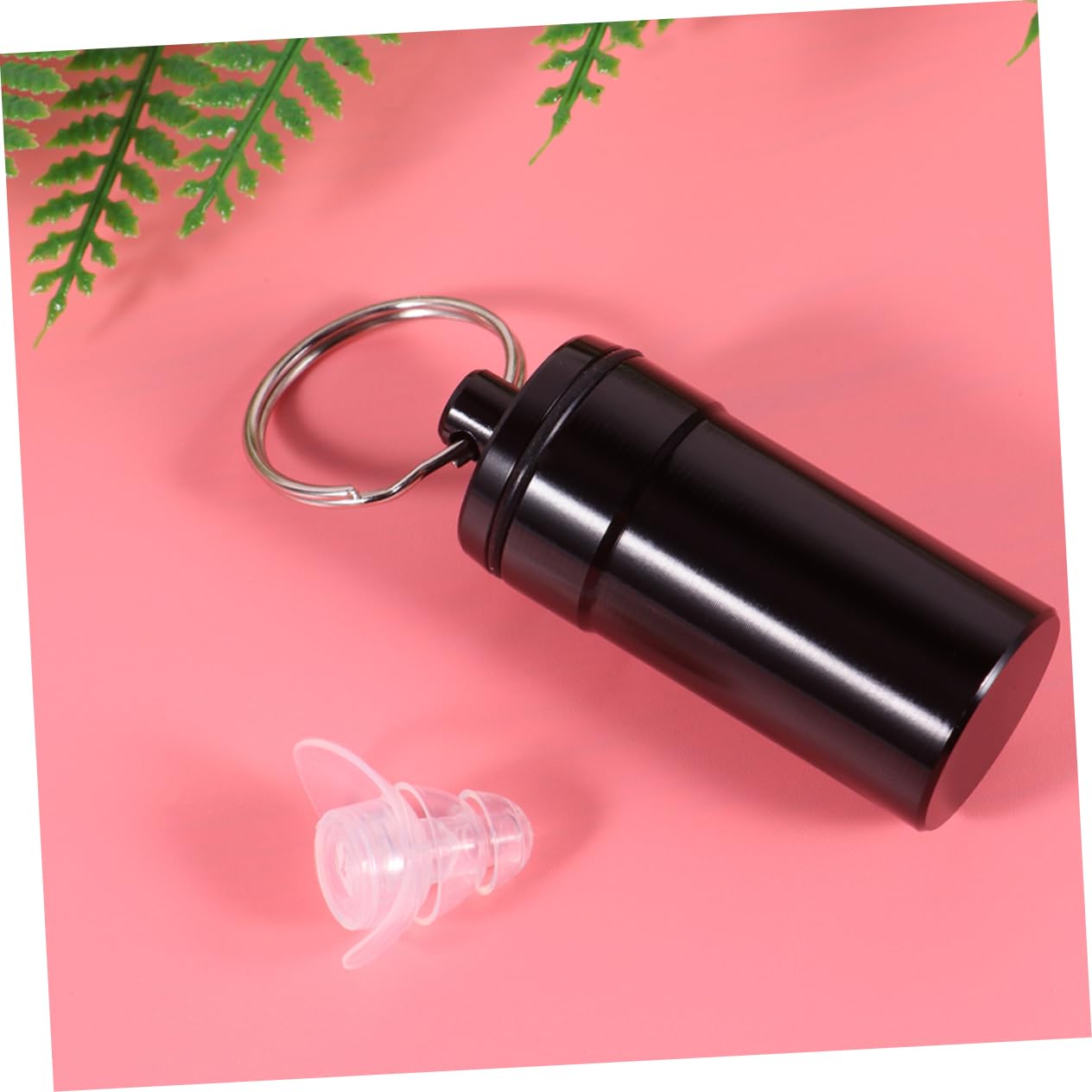 Mobestech 3pares Tapones De Silicona Reutilizables Para Músicos Protección Auditiva De Reducción De Ruido Incluye Botella Portátil Comodidad y Durabilidad Para Conciertos y Fiestas