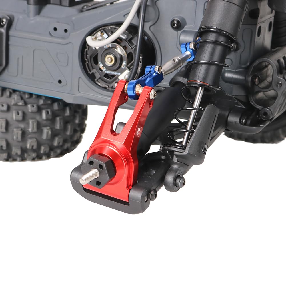 KYX Racing Aluminum Rear Hub Set Upgrades Parts Accessories for 1/10 RC Car ARRMA Fury Mega