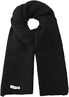 Trifabricy Women's Cashmere Feel Winter Scarf - Soft Warm Knit Wrap for Cold Weather, Lightweight Stylish Solid Colors