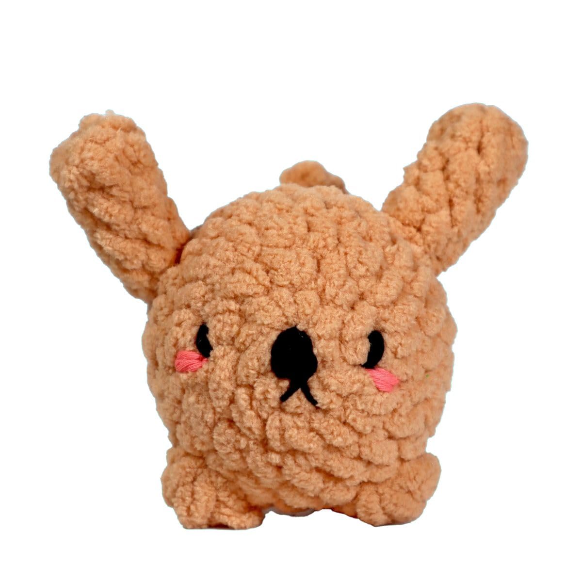 Knitty Critters Yarnimals - Danny The Dog | Beginner-Friendly Crochet Craft Kits with 100% Recycled Yarn - Amigurumi Crochet
