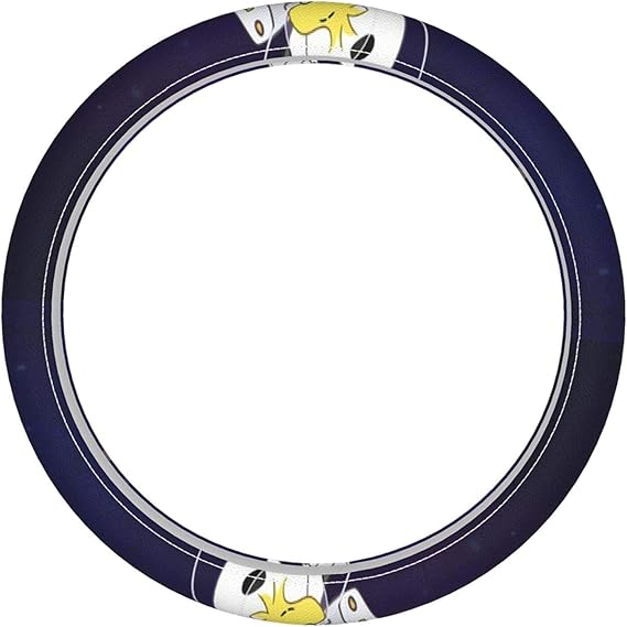 Amazon スヌーピー ハンドルカバー 37 5 38cm Mサイズ 軽自動車 本革 車用 ステアリングカバー 革 乗用車 普通車 O型 レザー 四季汎用 おしゃれ グリップ感抜群 握り心地よい 高級感 おしゃれ 人気 可愛い 耐久 滑り止め 汚れ防止 ハンドルカバー 車 バイク