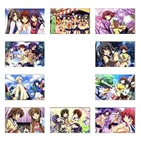 Amazon.co.jp: クラナド カードステッカー ステッカー グッズ 10枚 