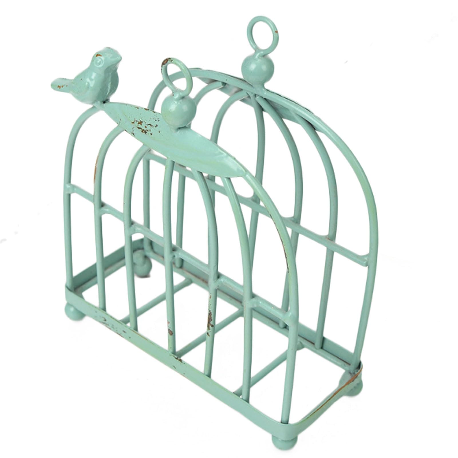 Porte-serviettes design cage à oiseaux en métal robuste pour hôtel