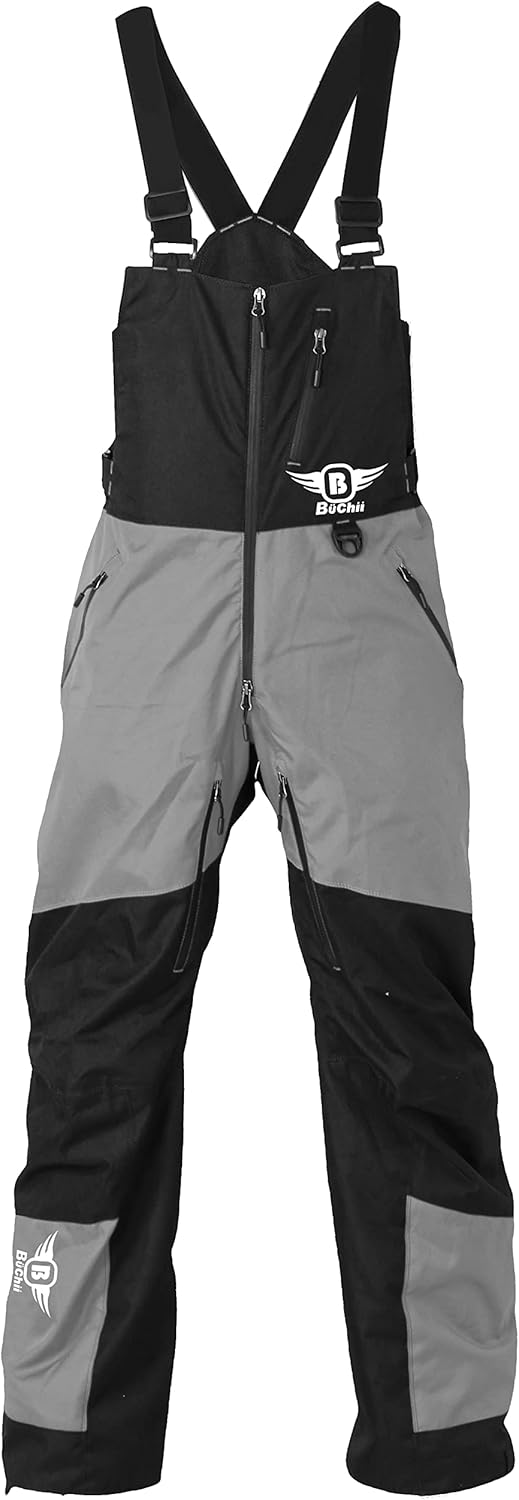 Buchii Freestyle Bib for Men for Snowsports Snowmobile Outdoor Winter Sports