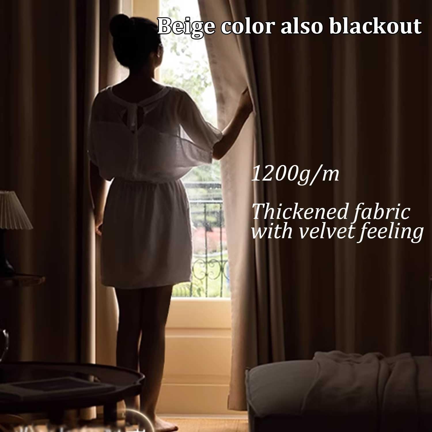 Amazon.co.jp: 厚地カーテン グレー/ベージュ 防風ドアカーテン ドア窓