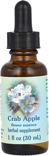 Flower Essence Services Suplementos herbales con cuentagotas de manzana, 1 onza