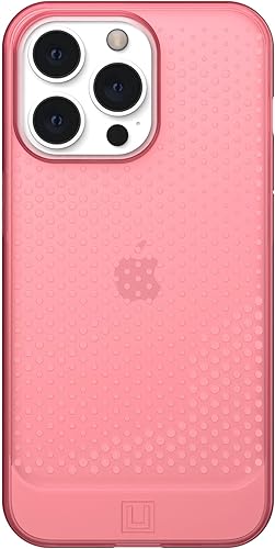 Miniatura 3 de URBAN ARMOR GEAR U by UAG - Funda protectora para iPhone 13 Pro, diseño de arcilla roja, delgada, ligera, elegante, transparente, resistente a los