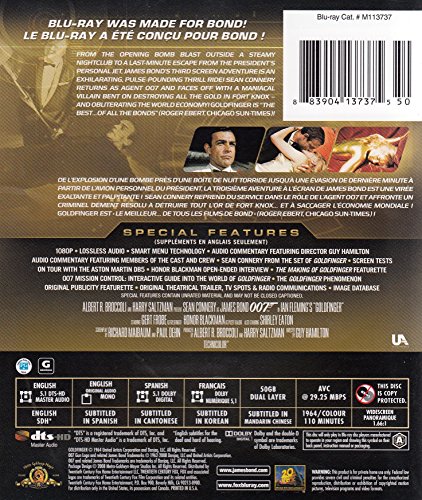 Goldfinger (Blu-ray) B001RL4KCK Book Cover