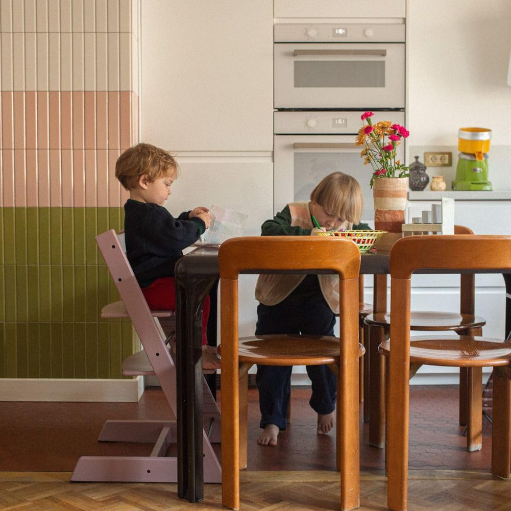 Stokke Tripp Trapp High Chair2 with Cushion and Table Tray - Black with Black Tray — view 7