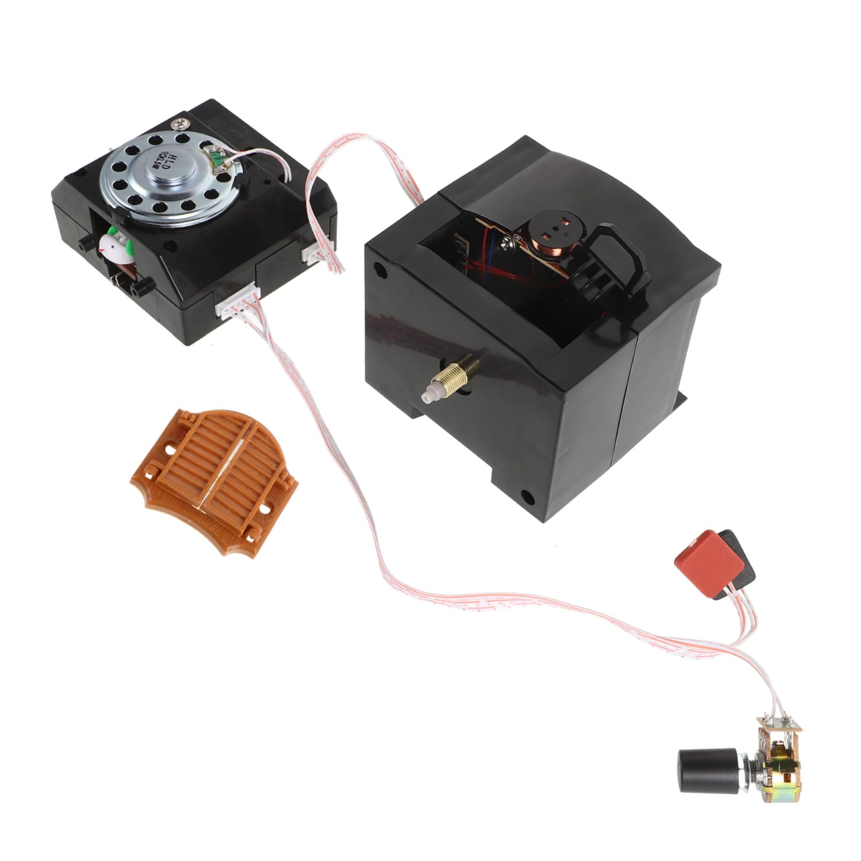 2St Kuckuckswanduhr Uhrwerk Austausch von Uhrmotoren Uhr ersatz mechanismus Plastik Black