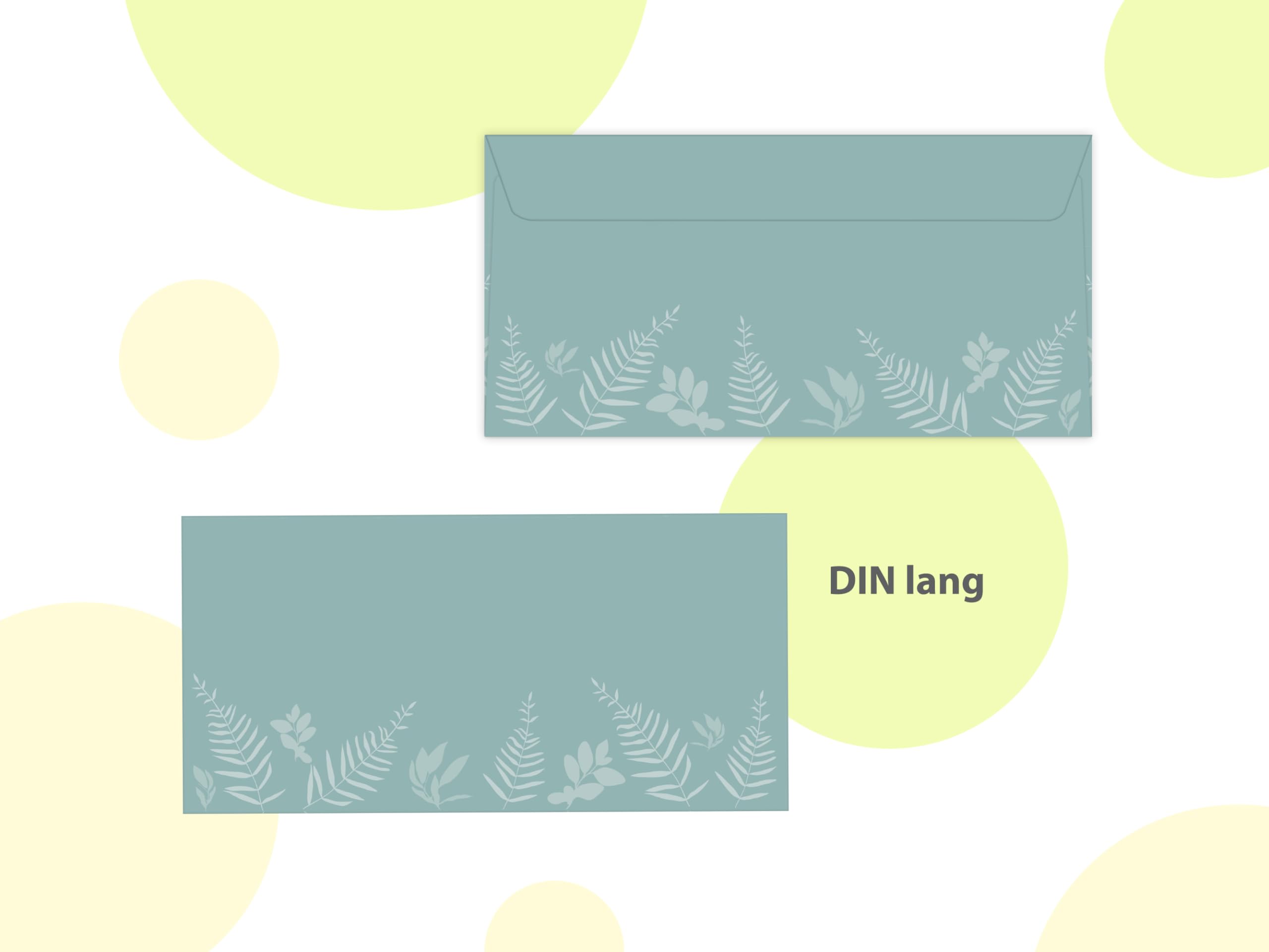 250 Gutscheine DIN lang (21x10,5 cm)+ 250 Kuverts DIN lang (22x11 cm) Natur Grün Eukalyptus Blättern Gutscheine zum Ausfüllen Gutschein Geschenk Karte für Massage Wellness Kosmetik Nagelstudio Beauty