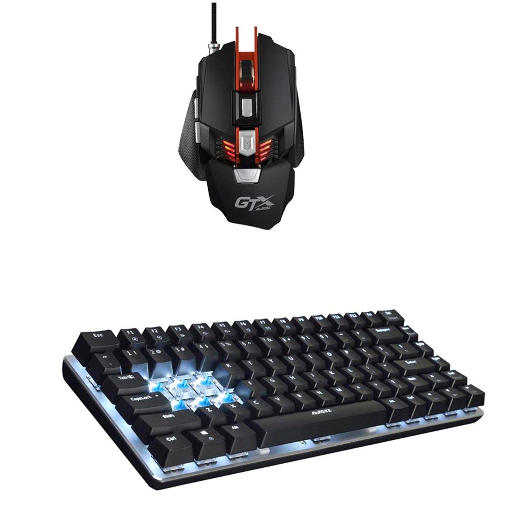 Teclado de Juego mecánico Profesional y LED para ratón de Juego