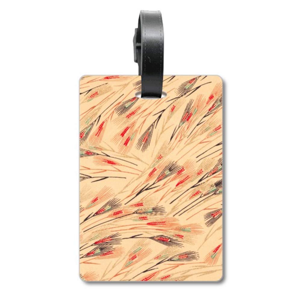 Étiquette de valise design japonais graffiti finition premium pour sac