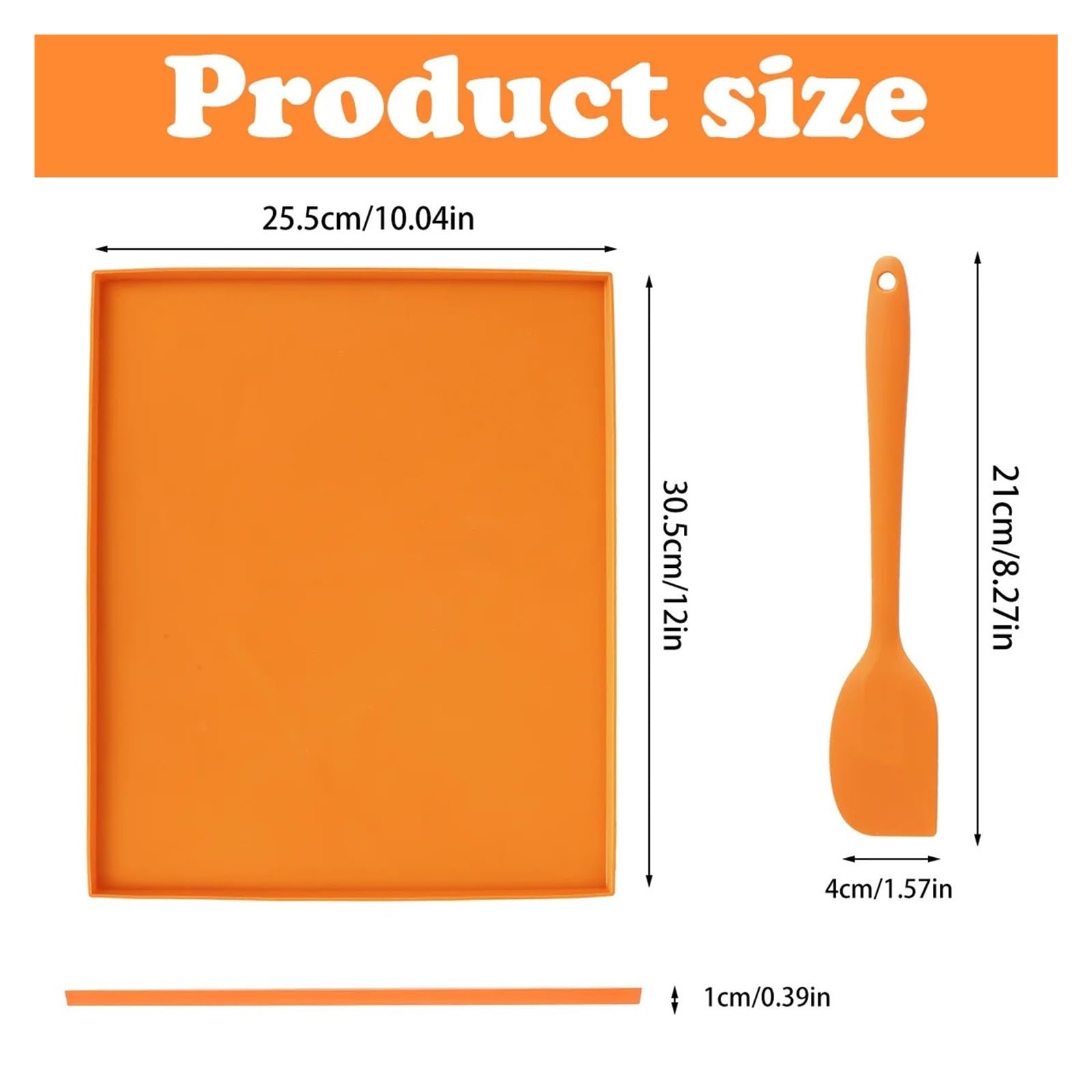 Tappetini in silicone da 4 pezzi compatibili con frutta, carne, verdure, erbe aromatiche